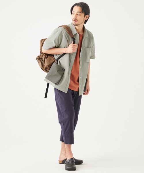 KRIFF MAYER（クリフメイヤー）の「クリーネスキャンプ半袖シャツ（シャツ/ブラウス・メンズ・グレー/グリーン/カラフル/チャコール・SMALL/MEDIUM/LARGE/X-LARGE）」の9枚目の写真