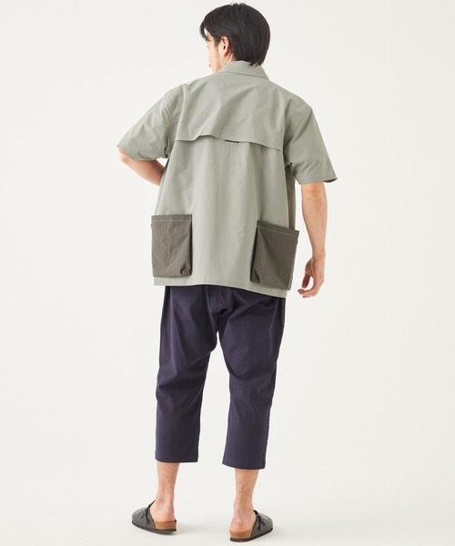 KRIFF MAYER（クリフメイヤー）の「クリーネスキャンプ半袖シャツ（シャツ/ブラウス・メンズ・グレー/グリーン/カラフル/チャコール・SMALL/MEDIUM/LARGE/X-LARGE）」の7枚目の写真