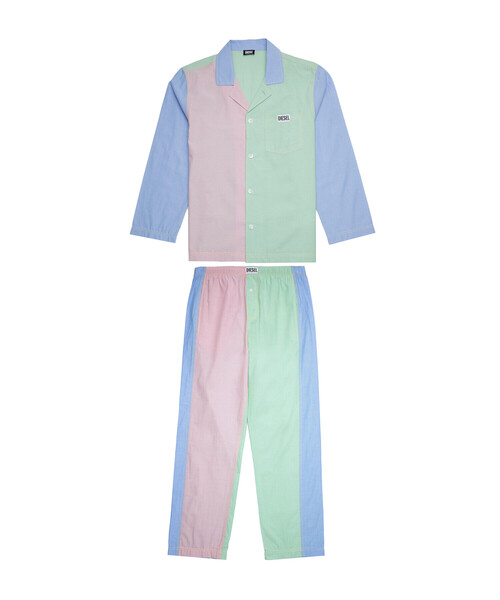 メンズ カラーブロック パジャマ パジャマ ルームウエア ルームウェア パジャマ カラーブロック Diesel ディーゼル のルームウェア パジャマ メンズ Diesel ディーゼル のファッション 人気商品販売中