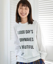 サニークラウズ 長袖のTシャツ<レディース>