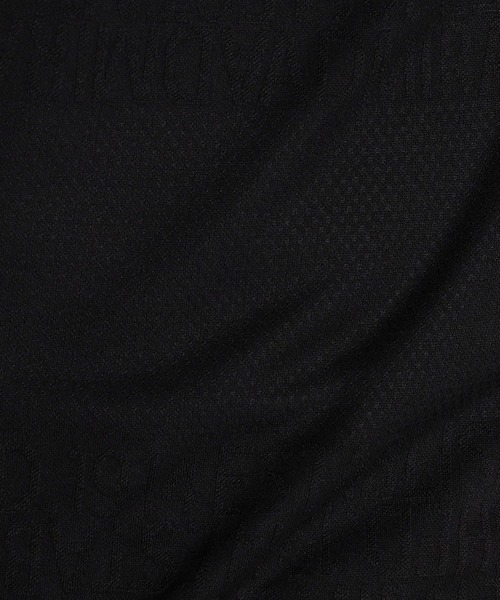 NICOLE CLUB FOR MEN（ニコルクラブフォーメン）の「Ａｄｍｉｒａｌ別注ロゴボ－ダ－ジャカ－ドモックネックシャツ（Tシャツ/カットソー・メンズ・ホワイト/ブラック/ネイビー/ロイヤルブルー・MEDIUM/LARGE/X-LARGE/XX-LARGE）」の6枚目の写真