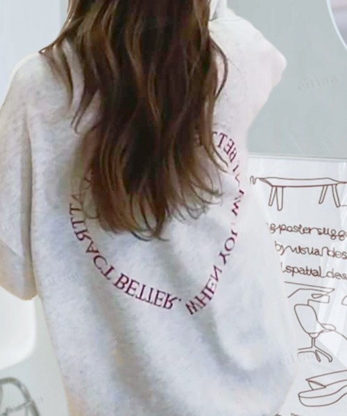 【DEUS】韓国ソウル★GOOD GRACIOUS TEE★オーバーサイズFIT セール】韓国ファッションハートロゴオーバーサイズスウェット