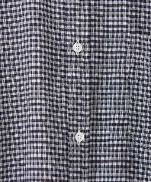 Steven Alan(スティーブンアラン)の「<Steven Alan> GINGHAM CHECK REGULAR COLLAR BOX SHIRT-LOOSE/シャツ(シャツ/ブラウス・メンズ・ダークグリーン/ネイビー・S/M/L/XL)」の22枚目の写真