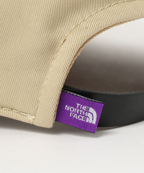 THE NORTH FACE PURPLE LABEL（ザ ノースフェイス パープルレーベル）の「THE NORTH FACE PURPLE LABEL / Stretch Twill Field Cap（キャップ・メンズ・ブラック/ベージュ・ONE SIZE）」の8枚目の写真