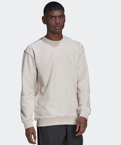adidas（アディダス）の「ループバック クルーネックスウェット