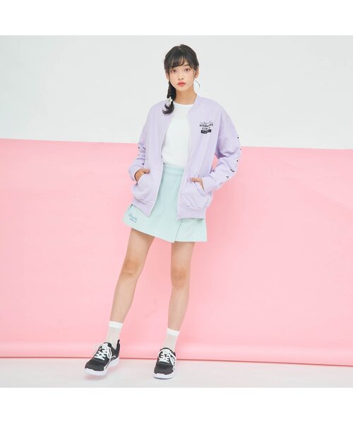 algy（アルジー）の「カラーラップキュロット（その他パンツ・キッズ・ミント/サックスブルー/ラベンダー・X-SMALL/SMALL/XX-SMALL/MEDIUM/XXX-SMALL）」の5枚目の写真