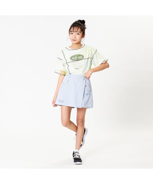 algy（アルジー）の「カラーラップキュロット（その他パンツ・キッズ・ミント/サックスブルー/ラベンダー・X-SMALL/SMALL/XX-SMALL/MEDIUM/XXX-SMALL）」の11枚目の写真