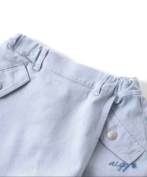 algy（アルジー）の「カラーラップキュロット（その他パンツ・キッズ・ミント/サックスブルー/ラベンダー・X-SMALL/SMALL/XX-SMALL/MEDIUM/XXX-SMALL）」の18枚目の写真