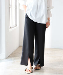 BeAMS DOT | 【WEB限定】BeAMS DOT / スリット ワイド パンツ(その他パンツ)