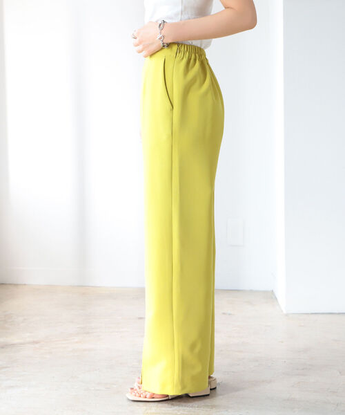 BeAMS DOT(ビームスドット)の「【WEB限定】BeAMS DOT / スリット ワイド パンツ(その他パンツ・レディース・ブラック/イエロー/レッド系その他7・FREE)」の22枚目の写真