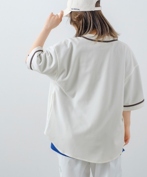 improves（インプローブス）の「アムンゼン オーバーサイズ ベースボールシャツ（シャツ/ブラウス・メンズ・チャコール/ブルーグレー/オフホワイト/グリーン・LARGE/MEDIUM）」の19枚目の写真