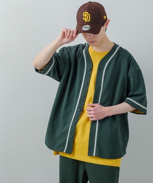 improves（インプローブス）の「アムンゼン オーバーサイズ ベースボールシャツ（シャツ/ブラウス・メンズ・チャコール/ブルーグレー/オフホワイト/グリーン・LARGE/MEDIUM）」の9枚目の写真