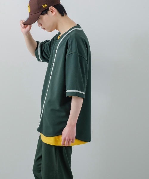 improves（インプローブス）の「アムンゼン オーバーサイズ ベースボールシャツ（シャツ/ブラウス・メンズ・チャコール/ブルーグレー/オフホワイト/グリーン・LARGE/MEDIUM）」の12枚目の写真