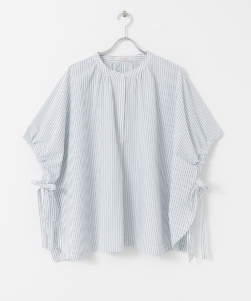 F by ROSSO(エフバイロッソ)の「F by ROSSO ポンチョシャツブラウス(シャツ/ブラウス・レディース・ブラック/オフホワイト/ブルー・FREE)」の13枚目の写真