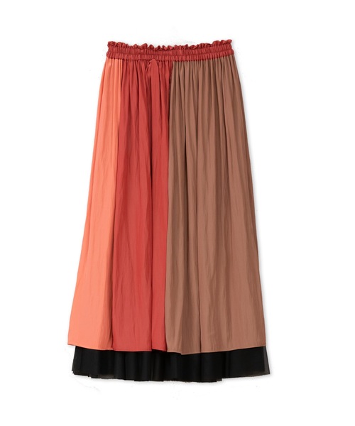 La SRIC（ラスリック）の「La SRIC / 3配色チュールSK（スカート・レディース・ブラック/ネイビー/ピンク/グリーン・38）」の12枚目の写真