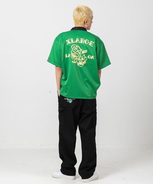 XLARGE（エクストララージ）の「TWO FACE OPEN COLLAR SHIRT