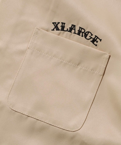 XLARGE（エクストララージ）の「TWO FACE OPEN COLLAR SHIRT（シャツ/ブラウス・メンズ・ブラック/ベージュ/グリーン・S/M/L/XL）」の11枚目の写真
