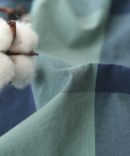 osharewalker（オシャレウォーカー）の「【廃盤】『ブロックチェックフレアスカート』（スカート・レディース・グリーン/ブラック・FREE）」の15枚目の写真