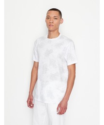 ARMANI EXCHANGE | 【A|X アルマーニ エクスチェンジ】フラワープリント 半袖クルーネックTシャツ/REGULAR(Tシャツ/カットソー)