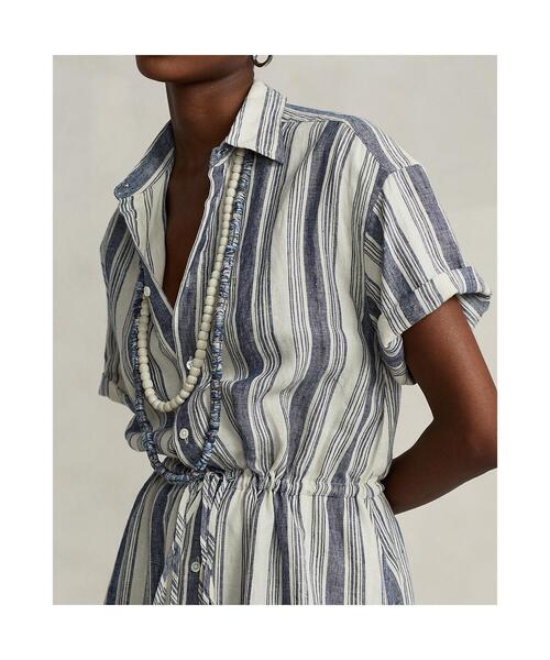 Ralph Lauren ネイビー シャツワンピース 半袖 POLO RALPH LAUREN Polo Ralph Lauren ポロ ラルフローレン