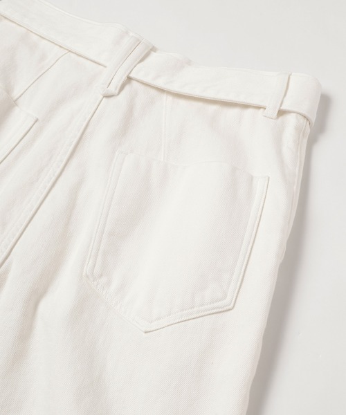 CULLNI（クルニ）の「22-AW-003 / Fringe Wide Denim With Long