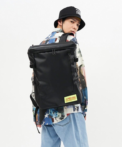 Manhattan Portage（マンハッタンポーテージ）の「Marine Park Navy Yard Backpack Matte Vinyl 2022（バックパック/リュック・メンズ・ブラック・LARGE）」の17枚目の写真