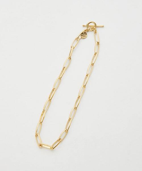 PHILIPPE AUDIBERT（フィリップ オーディベール）の「PHILIPPE AUDIBERT/ 別注レングス40cmチェーンネックレス（ネックレス・レディース・ゴールド・FREE）」の2枚目の写真