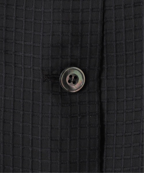 journal standard L'essage(ジャーナルスタンダードレサージュ)の「シアーチェックオープンカラーシャツ(シャツ/ブラウス・レディース・ホワイト/ブラック・FREE)」の18枚目の写真