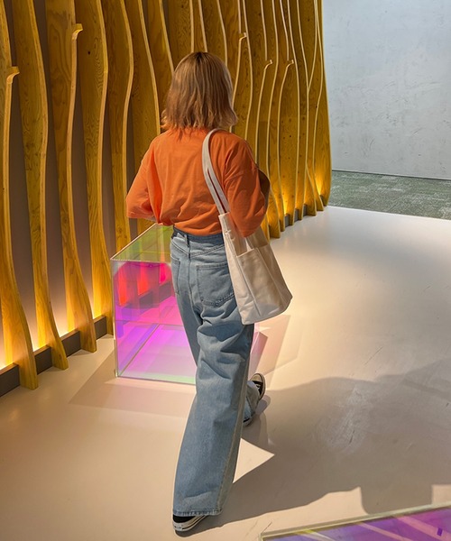 kutir(クティール)の「ピグメントベーシックT(Tシャツ/カットソー・レディース・グレー/オレンジ/グリーン/ライトピンク・FREE)」の15枚目の写真