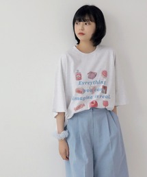 UNE MANSION | レトロフォトプリントT(Tシャツ/カットソー)