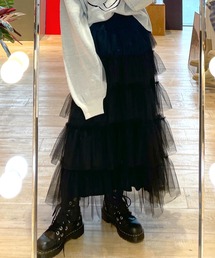 Alley by w closet | 【Alley】チュールティアードスカート(スカート)