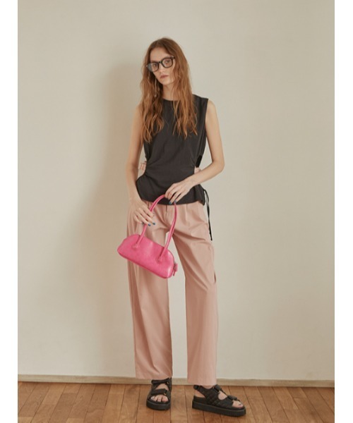 AMAIL（アマイル）の「Waist hello cloth（タンクトップ・レディース・ブラック/ベージュ/ブルー・FREE）」の12枚目の写真