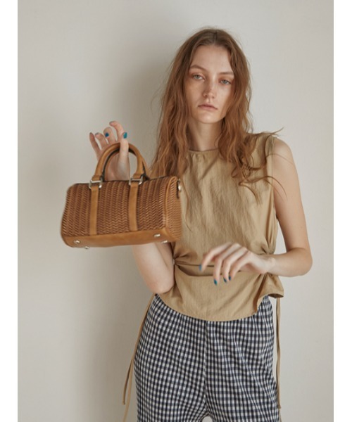 AMAIL（アマイル）の「Waist hello cloth（タンクトップ・レディース・ブラック/ベージュ/ブルー・FREE）」の19枚目の写真