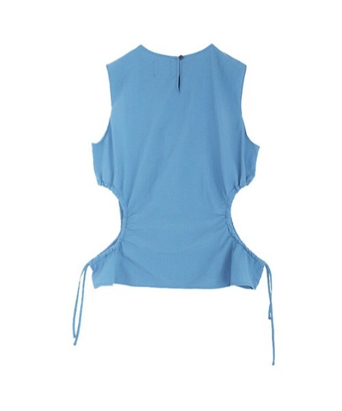 AMAIL（アマイル）の「Waist hello cloth（タンクトップ・レディース・ブラック/ベージュ/ブルー・FREE）」の14枚目の写真