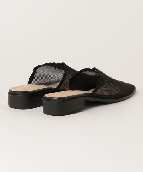 Shelly island(シェリーアイランド)の「メッシュミュール(サンダル・レディース・ブラック/ベージュ・M/L)」の19枚目の写真