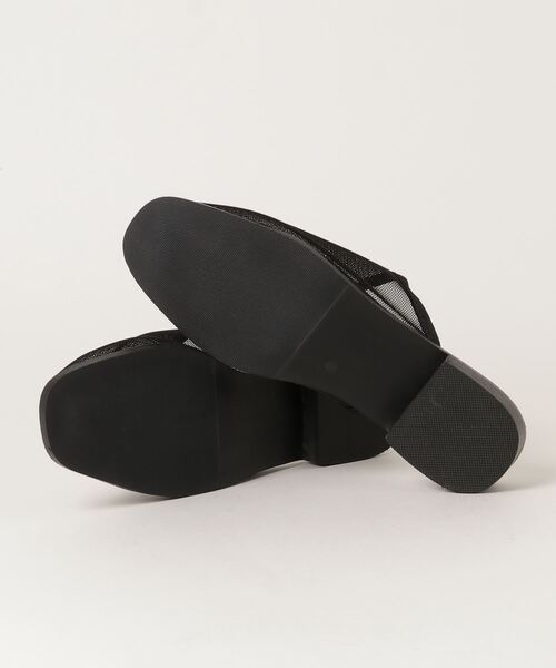 Shelly island(シェリーアイランド)の「メッシュミュール(サンダル・レディース・ブラック/ベージュ・M/L)」の20枚目の写真