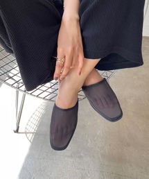 Shelly island | メッシュミュール(サンダル)