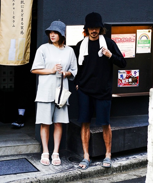 FIRST DOWN（ファーストダウン）の「【FIRST DOWN/ファーストダウン】表パイル素材　抗菌　防臭　サウナハット（ハット・メンズ・グレー/ブラック・FREE）」の11枚目の写真