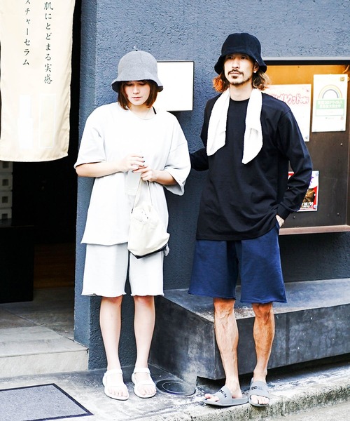 FIRST DOWN（ファーストダウン）の「【FIRST DOWN/ファーストダウン】表パイル素材　抗菌　防臭　サウナハット（ハット・メンズ・グレー/ブラック・FREE）」の12枚目の写真