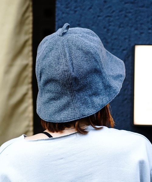 FIRST DOWN（ファーストダウン）の「【FIRST DOWN/ファーストダウン】表パイル素材　抗菌　防臭　サウナハット（ハット・メンズ・グレー/ブラック・FREE）」の9枚目の写真