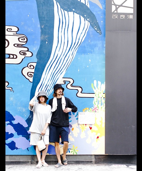 FIRST DOWN（ファーストダウン）の「【FIRST DOWN/ファーストダウン】表パイル素材　抗菌　防臭　サウナハット（ハット・メンズ・グレー/ブラック・FREE）」の13枚目の写真