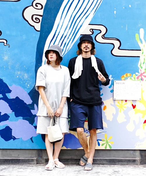 FIRST DOWN（ファーストダウン）の「【FIRST DOWN/ファーストダウン】表パイル素材　抗菌　防臭　サウナハット（ハット・メンズ・グレー/ブラック・FREE）」の14枚目の写真