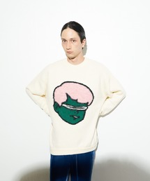 Lui's | 【CYDERBOY for Lui's / サイダーボーイ for ルイス】 Lui'sBOY インターシャニット(ニット/セーター)