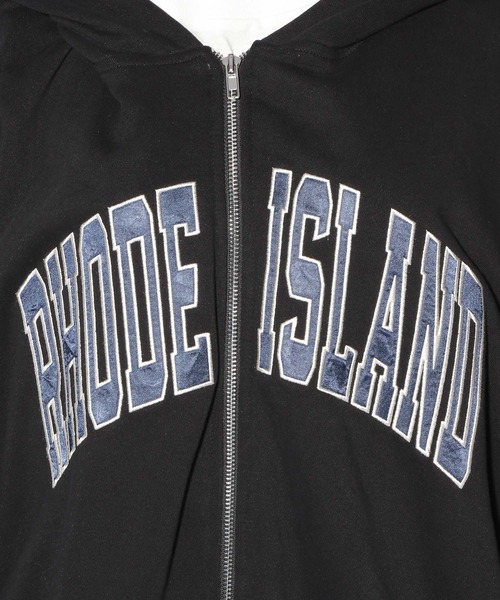 フロントワッペンZIPパーカー（パーカー）｜repipi armario（レピピ