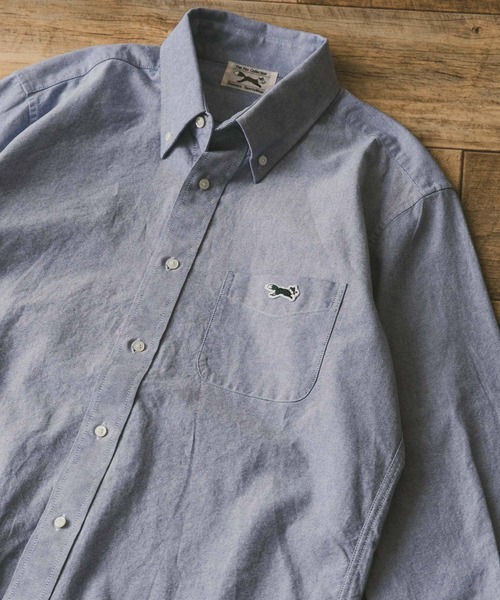 PENNEYS(ぺニーズ)の「『別注』PENNEYS×DOORS THE FOX オックス BUTTONDOWN SHIRTS(シャツ/ブラウス・メンズ・グレー/ライトブルー/ホワイト・LARGE/MEDIUM/SMALL)」の1枚目の写真