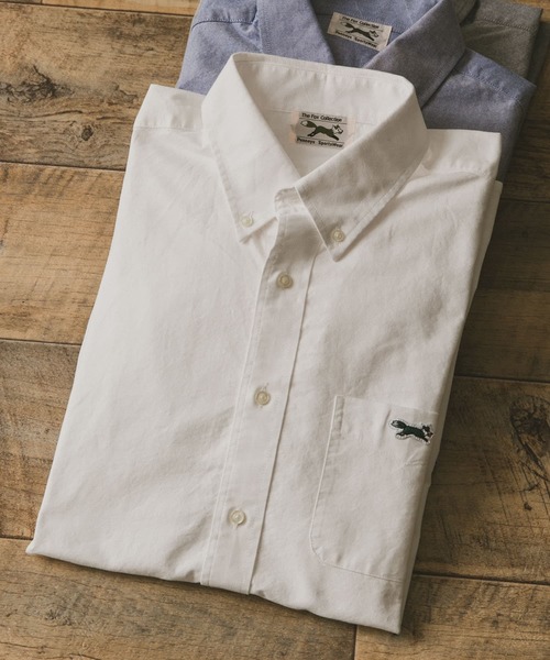 PENNEYS(ぺニーズ)の「『別注』PENNEYS×DOORS THE FOX オックス BUTTONDOWN SHIRTS(シャツ/ブラウス・メンズ・グレー/ライトブルー/ホワイト・LARGE/MEDIUM/SMALL)」の11枚目の写真