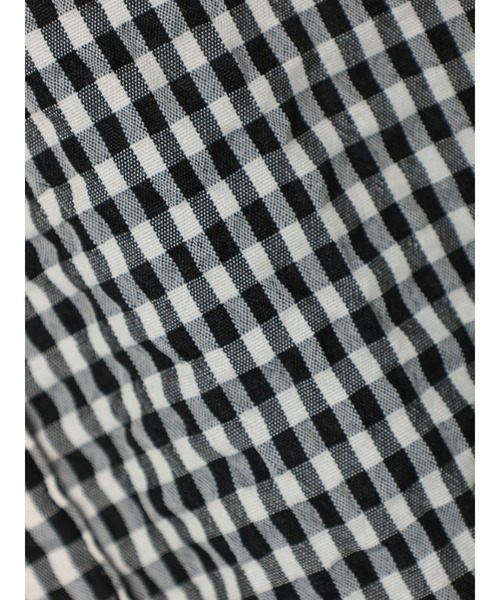 earth music&ecology（アースミュージックアンドエコロジー）の「ハイネックミニシャツワンピース（ワンピース・レディース・ブラック/ブルー/グリーン・FREE）」の12枚目の写真