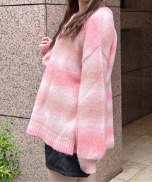 TORTE | グラデーション2WAYニット(カーディガン/ボレロ)