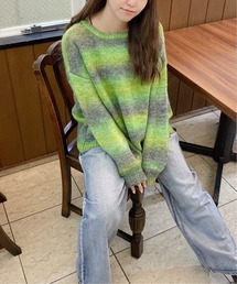 TORTE | グラデーション2WAYニット(カーディガン/ボレロ)