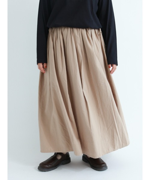 Samansa Mos2（サマンサ モスモス）の「脇リボンスカート（スカート・レディース・ブラック/ベージュ/ブルー・ﾌﾘ-）」の15枚目の写真